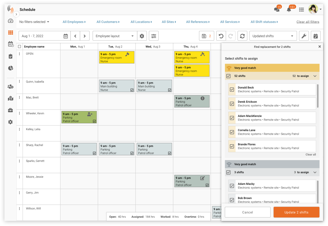 Schedule Xpress β Workforce Management SaaS