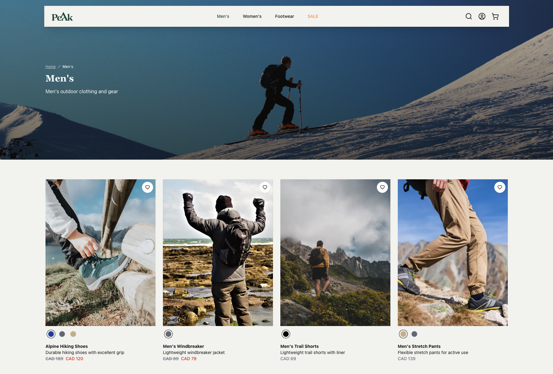 Peak E-Commerce Platform (In Progress)